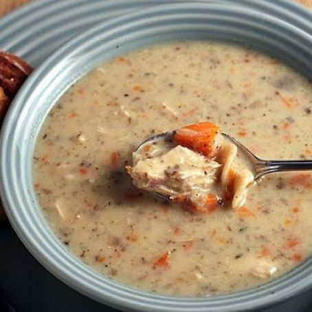 Creamy Chicken Noodle Soup