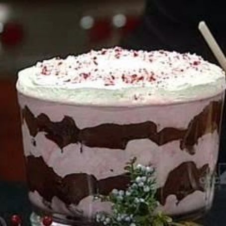 Kneader Triple-Chocolate Peppermint Trifle