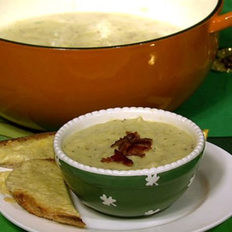 Chew:  Clinton Kelly's Irish Potato and Leek Soup