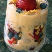 Fresh Fruit Yogurt Parfait