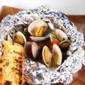 Grilled Clams with Chorizo by Michael Symon
