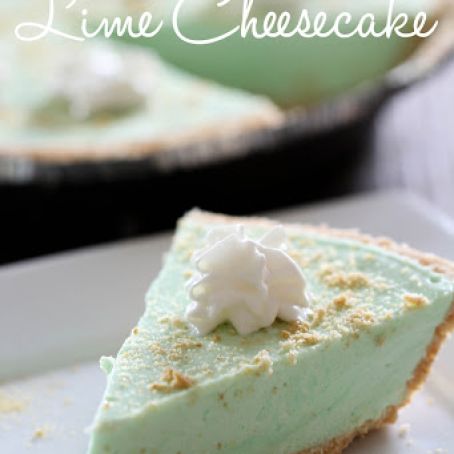 No Bake Key Lime Cheesecake