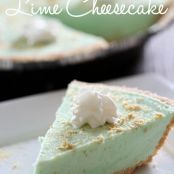 No Bake Key Lime Cheesecake