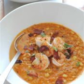 Smoky Corn Chowder with Shrimp
