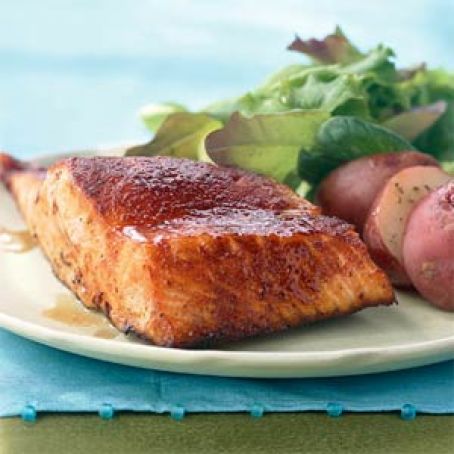 Maple Glazed Salmon