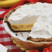 Chocolate Chip Banana Cream Pie