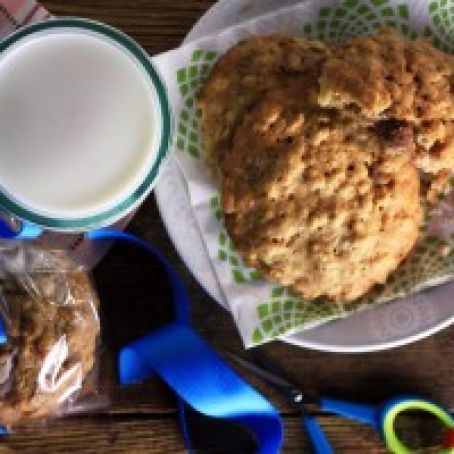 Banana Chocolate Chip Cookies