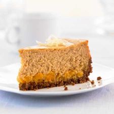 Ginger- Sweet Potato Cheesecake