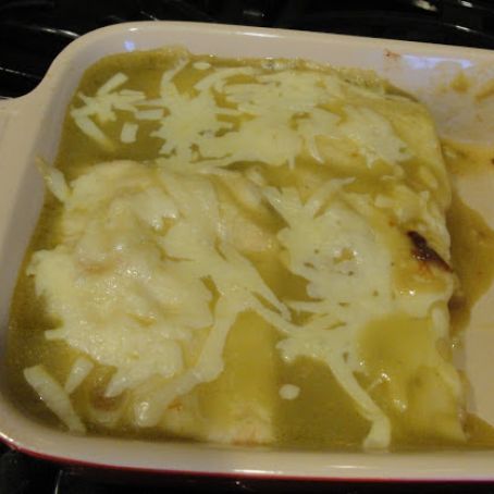 Lighter Chicken Enchiladas