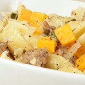 Pasta with Sausage & Butternut Squash
