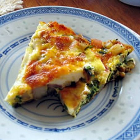 Spinach and Potato Frittata