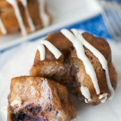 Blueberry Monkey Bread Muffins