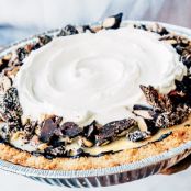 Coconut Cream Pie with Macaroon Press-In Crust