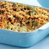 Baked Broccoli Mac & Cheese