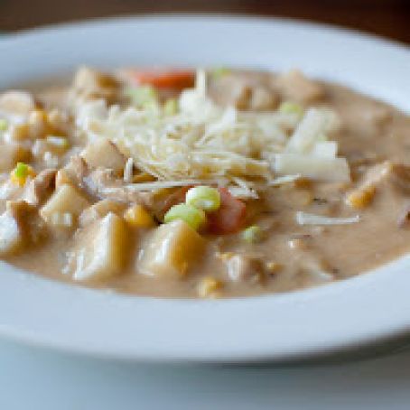 Slow Cooker Potato and Corn Chowder