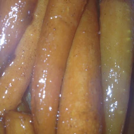 Bourbon Glazed Carrots
