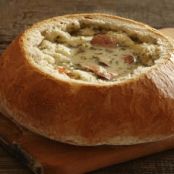 White Barszcz Zurek (Sour Bread Soup)