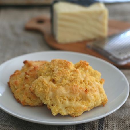 Cheddar Drop Biscuits- Low carb, gluten free