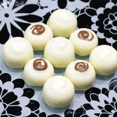 White Chocolate Bananas Foster Candies