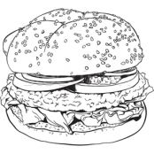 The Lamb's Club Cheeseburger