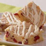 White Chocolate-Cranberry Bars