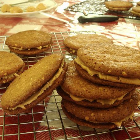 Peanut Butter Sandwick Cookies