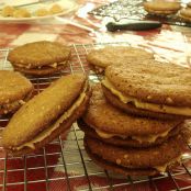 Peanut Butter Sandwick Cookies