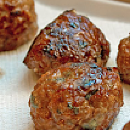 Spicy Pork Meatballs