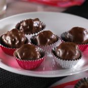 Chocolate Peanut Butter Rice Krispy Balls