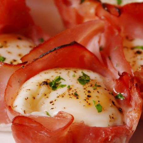 Ham and Cheese Egg Cups