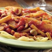 Chicken Puttanesca Sauté