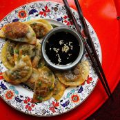 Pot Stickers with Scallion Dipping Sauce