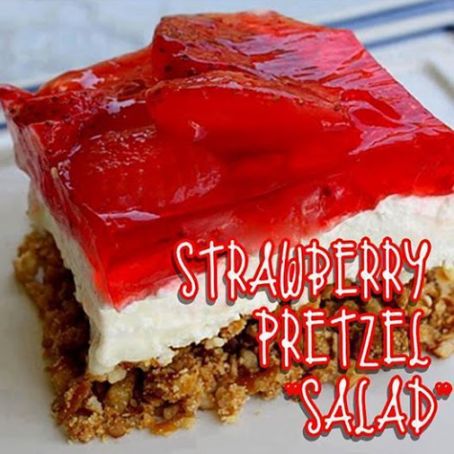 Strawberry Pretzel Salad