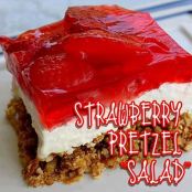 Strawberry Pretzel Salad