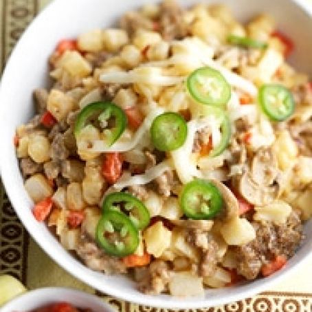 Crock Pot Loaded Hash Browns