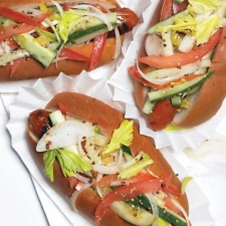 Chicago-Style Hot Dogs