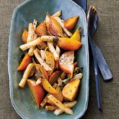 Roasted Beets and Celery Root with Goat Butter