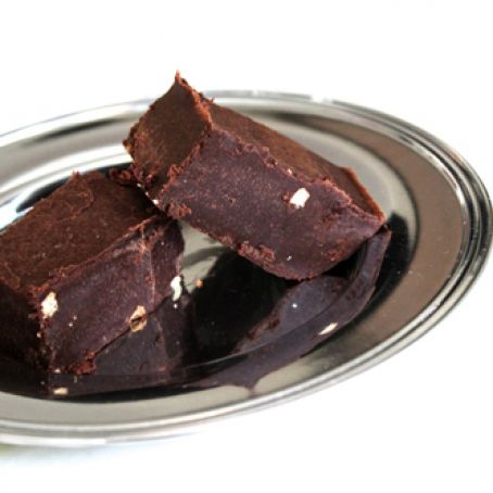 Coconut Oil Chocolate Peanut Butter Fudge