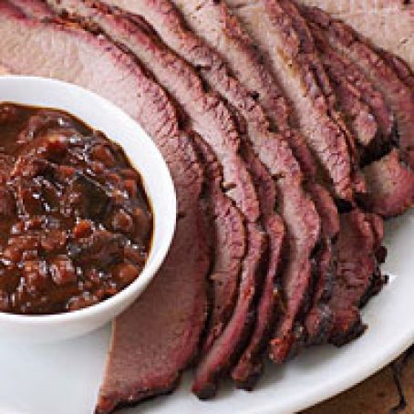 Barbecued Brisket and Burnt Ends