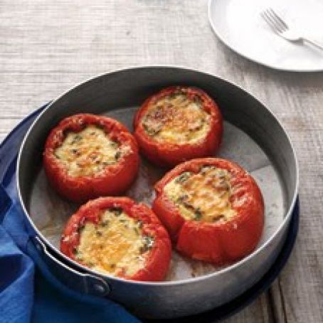 Eggs - Baked Eggs in Tomatoes