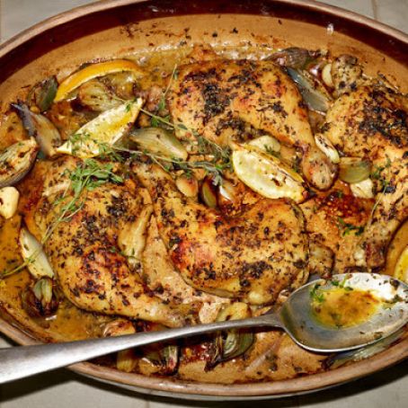 Roasted Chicken Provençal