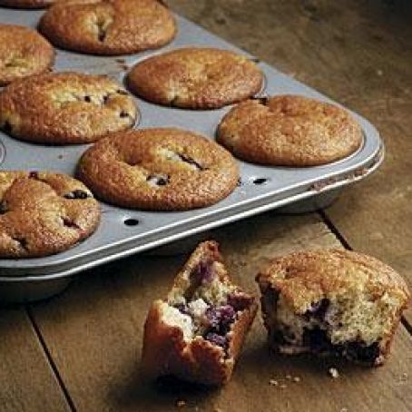 Good-For-You Blueberry Muffins