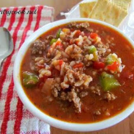 Stuffed pepper soup