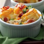 Mini Bacon Chicken Pot Pies
