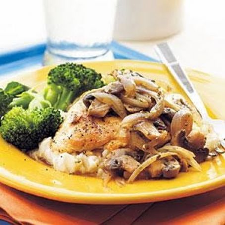 Mushroom and Herb Chicken