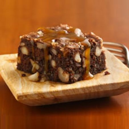 Toffee-Banana Brownies