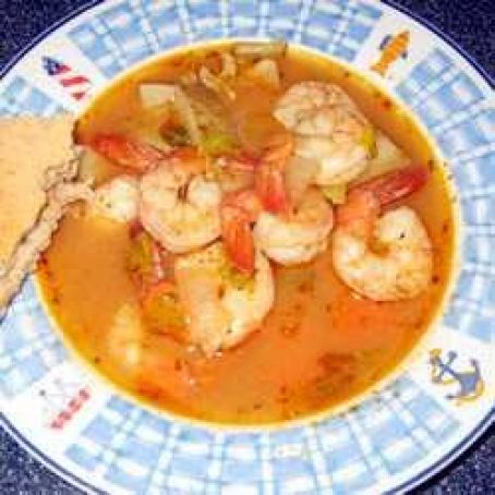 Thai Prawn Soup from the Maldives