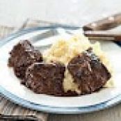 Beef - Steak Tips - Balsamic with Horseradish Mash