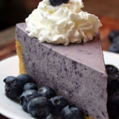 Lemon-Blueberry Chiffon Pie