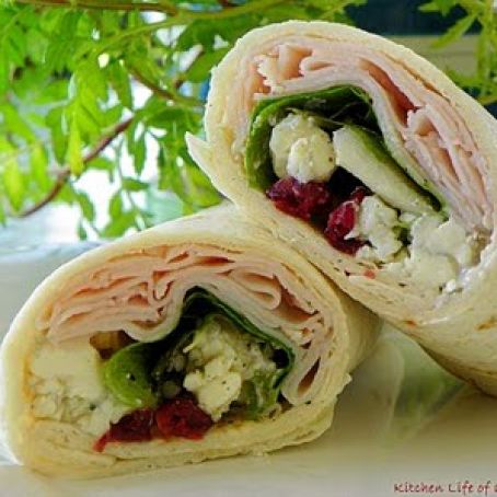 Gourmet Deli Turkey Wraps
